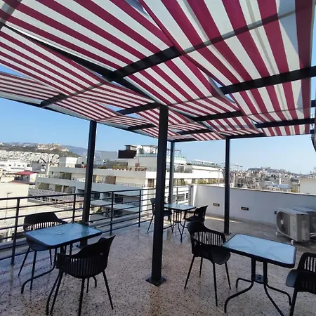 Voda Luxury #002 - Acropolis View Rooftop Lägenhet *